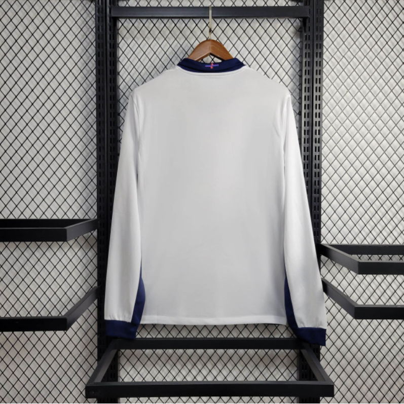 2024-25 England Home Long Sleeve  KANE RICE MAGUIRE Football jersey