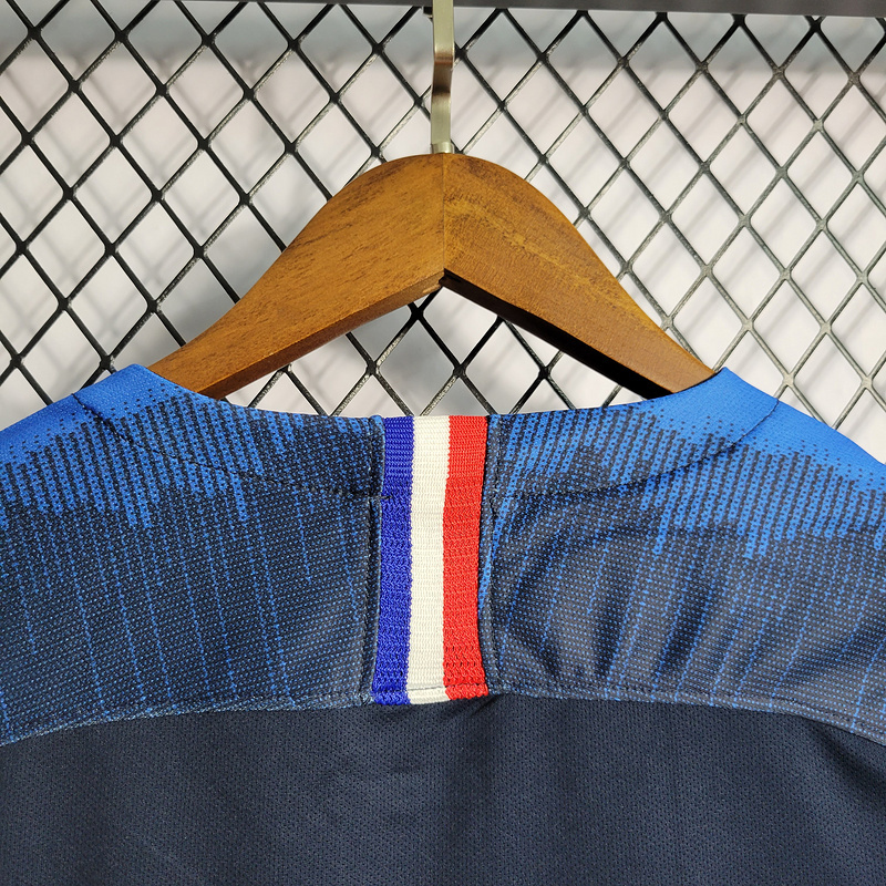 2018 France home Mbappe #10 Griezmann Coman Kante Pogba Jersey