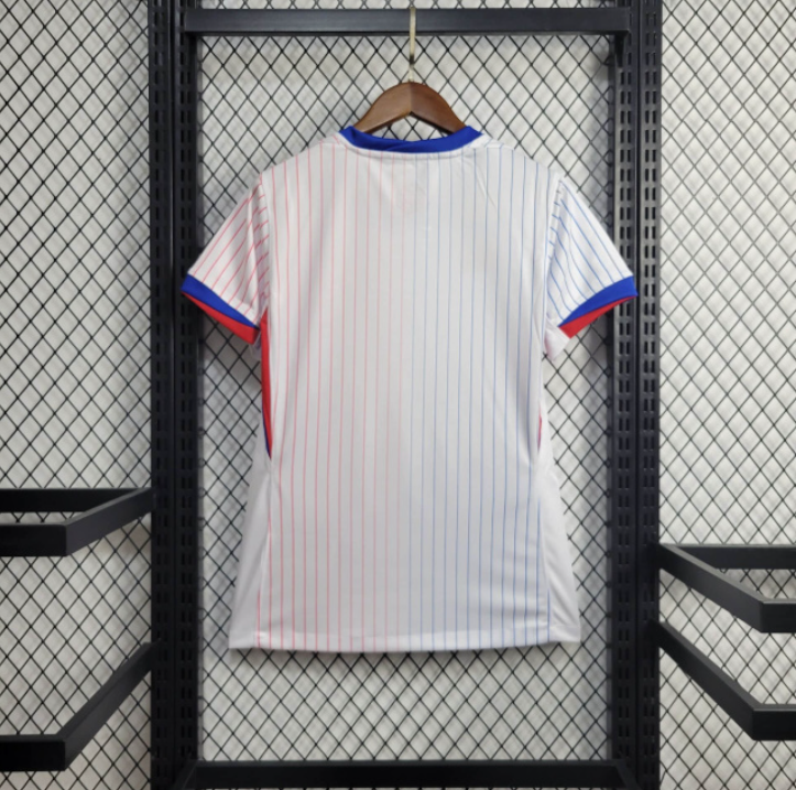 24-25 Women's France Away CAMAVINGA  GRIEZMANN GIROUD MBAPPE DEMBELE T. HERNANDEZ Football jersey