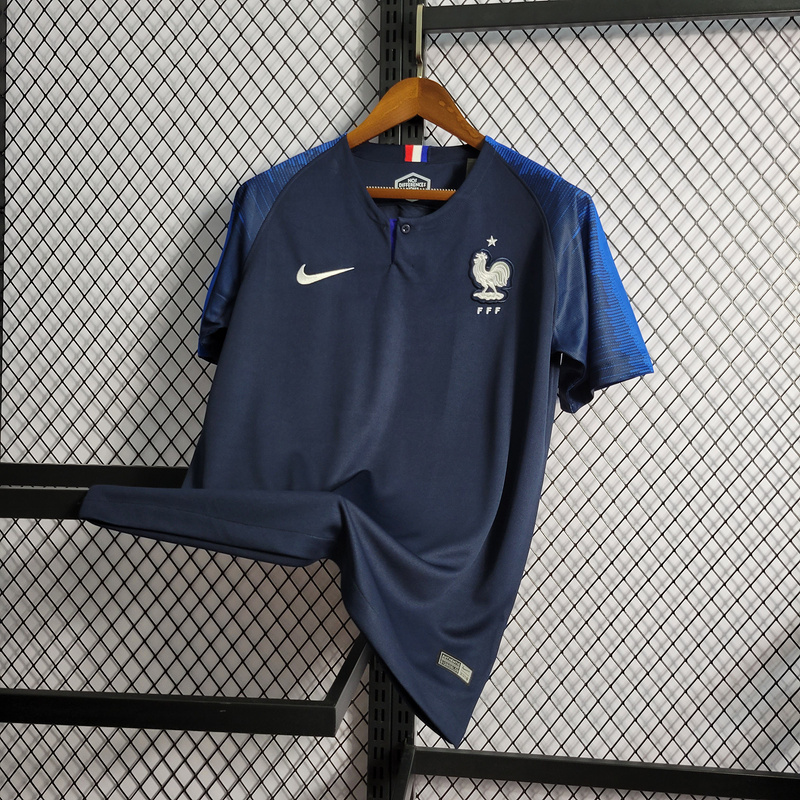 2018 France home Mbappe #10 Griezmann Coman Kante Pogba Jersey
