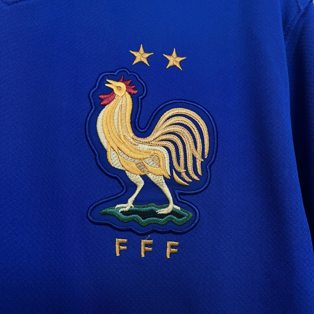 2024-25 France home CAMAVINGA  GRIEZMANN GIROUD MBAPPE DEMBELE T. HERNANDEZ Football jersey