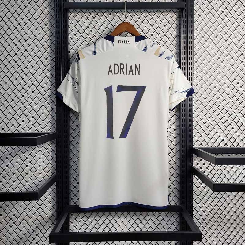2023-24 Italy away VERRATTI BARELLA ADRIAN VERRATTI DEL PIRO Football jersey