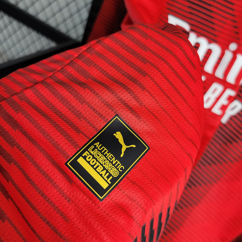 23-24 AC Milan Home Long Sleeve