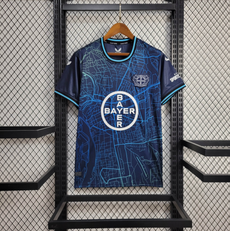 24-25 Bayer Leverkusen soccer jersey