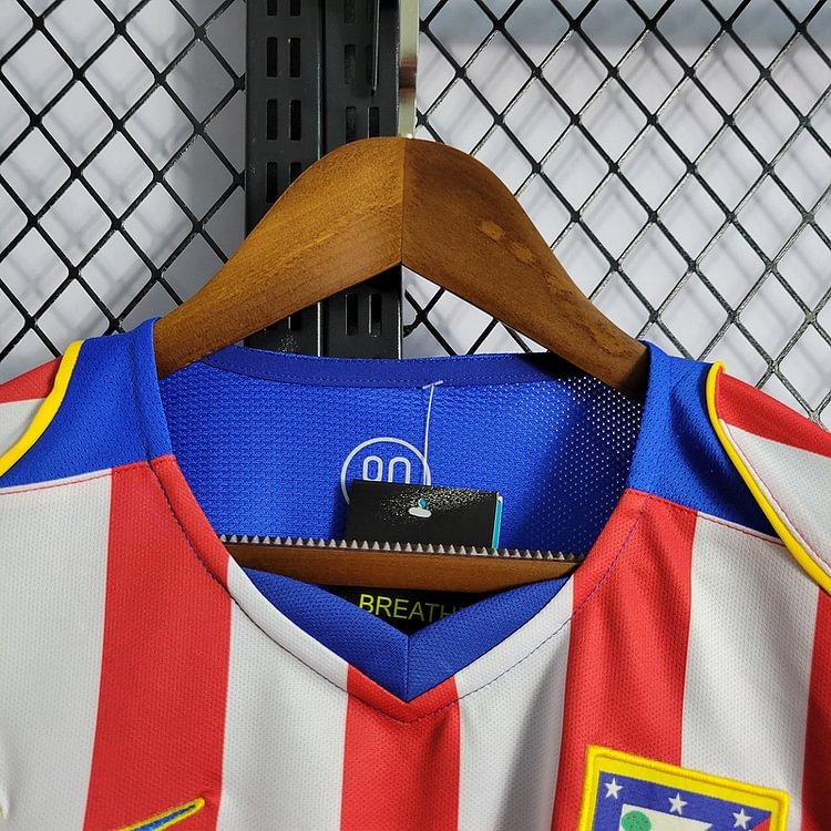 Retro Atletico Madrid 04-05 home Football jersey retro