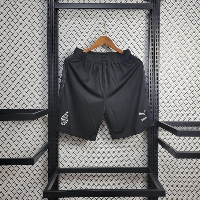 2024-25 Shorts AC Milan Black Jersey