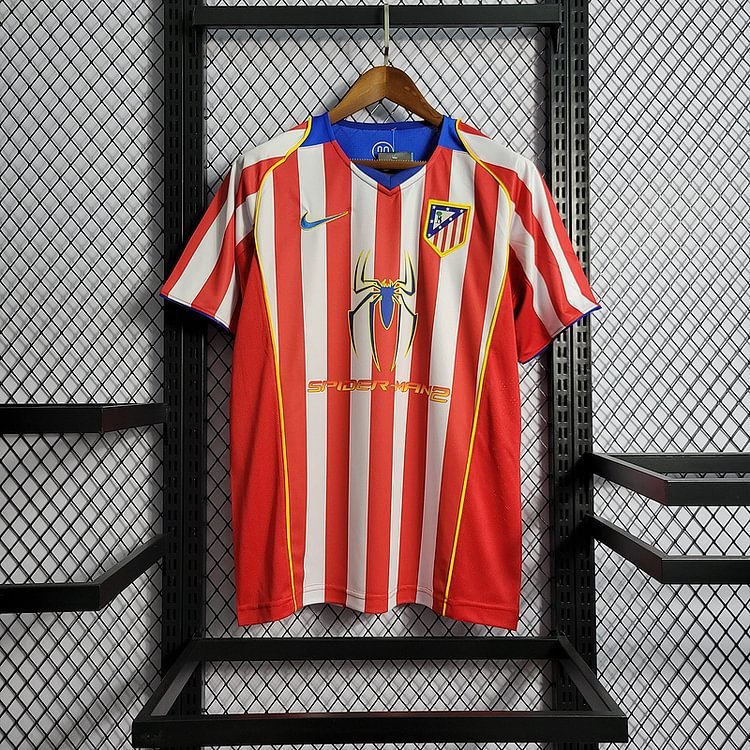 Retro Atletico Madrid 04-05 home Football jersey retro