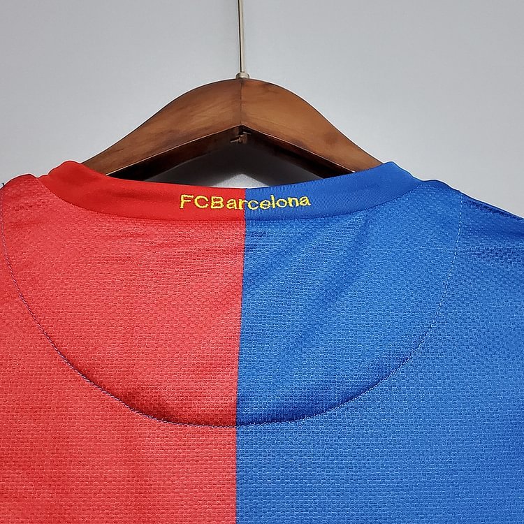 Retro FC Barcelona 2006-07 home XAVI MESSI RONALDINHO DECO ETO'O Football jersey retro