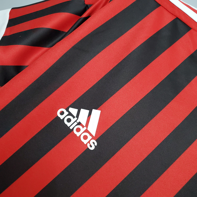 Retro 2011-12 AC Milan home IBRAHIMOVIC ZAMBROTTA KAKA MALDINI RONALDINHO BECKHAM PIRLO  Football jersey retro