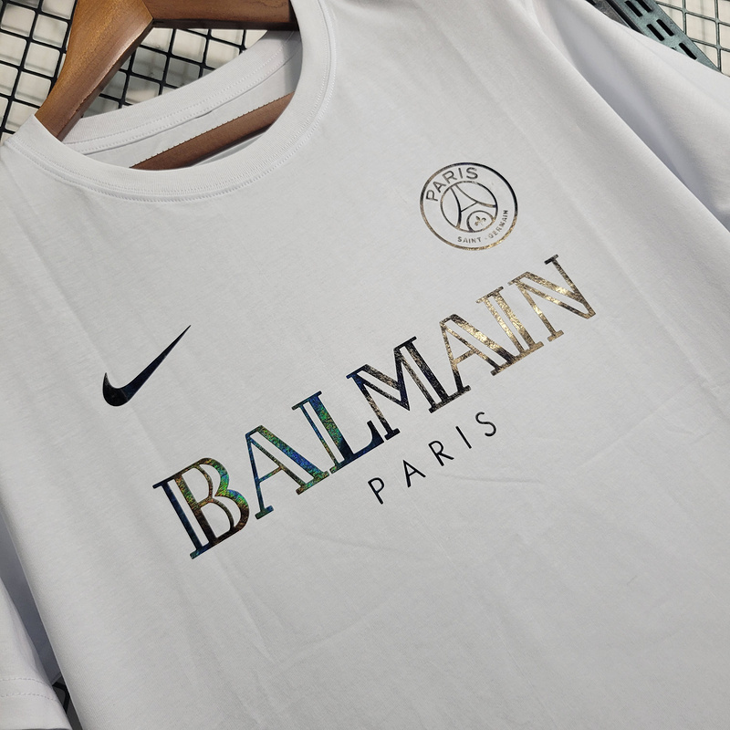 23-24 PSG White Reflective Shield