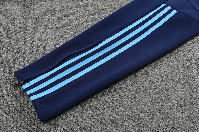 2022 Argentina Blue Long Pull Jacket Training Wear