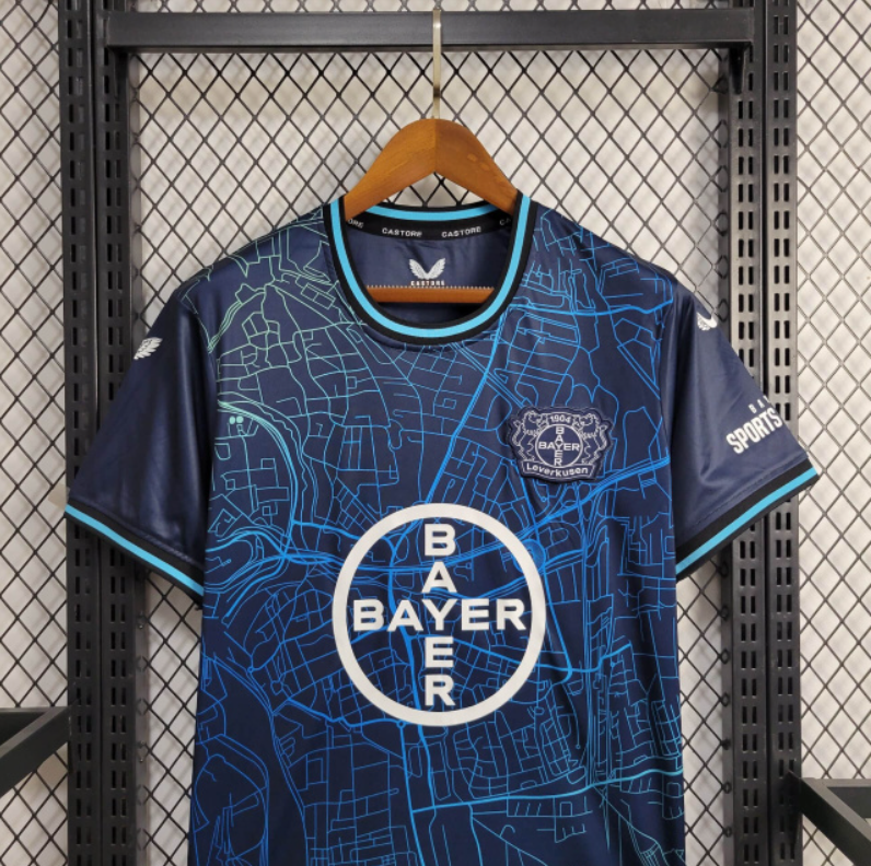 24-25 Bayer Leverkusen soccer jersey