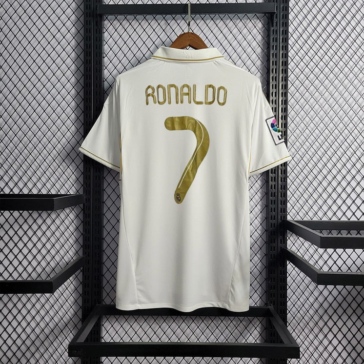 Retro 2011-12 Real Madrid home RONALDO  Football jersey retro