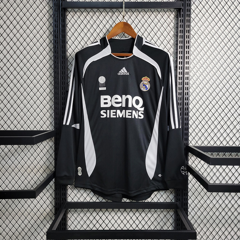 Retro 06-07 Real Madrid Two Guest Long Sleeve
