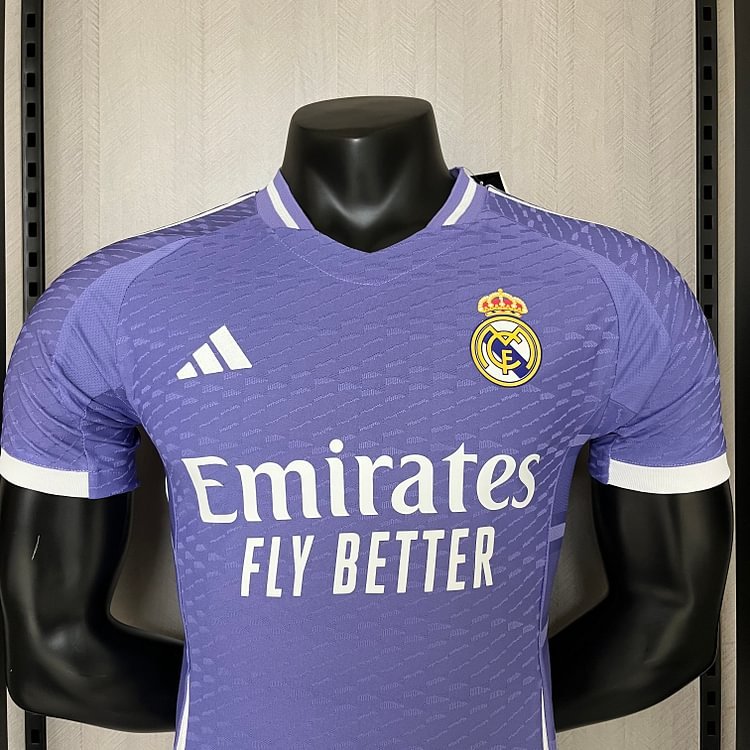 Player Edition   2024-25 Real Madrid Purple  MODRIC VINI JR. BELLINGHAM CARVAJAL Football jersey