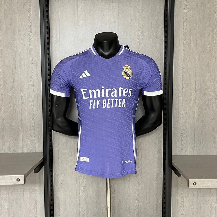 Player Edition   2024-25 Real Madrid Purple  MODRIC VINI JR. BELLINGHAM CARVAJAL Football jersey