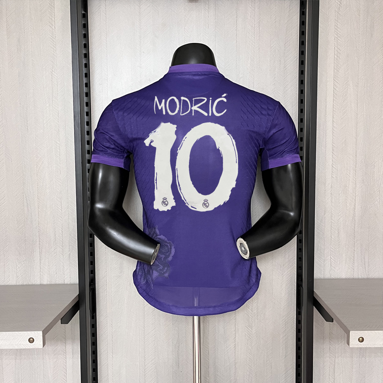 Player Edition 2024-25 Real Madrid Y3 Purple MODRIC VINI JR. BELLINGHAM CARVAJAL  Football jersey