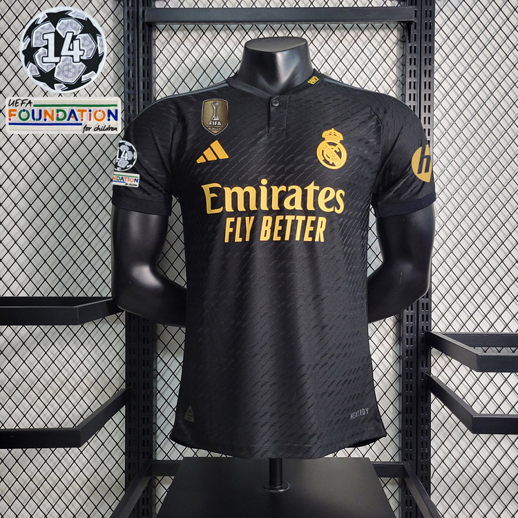 2023-24 Player Real Madrid 2 away  VALVERDE MODRIC VINI JR.  BELLINGHAM CARVAJAL Football jersey