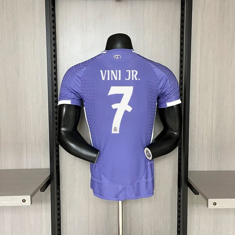 Player Edition   2024-25 Real Madrid Purple  MODRIC VINI JR. BELLINGHAM CARVAJAL Football jersey