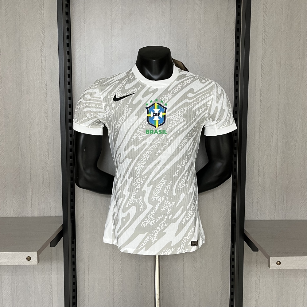 Player Edition 2024-25 Brazilian Goalkeeper White  Vini Jr ENDRICK RICHARLISON Football jersey