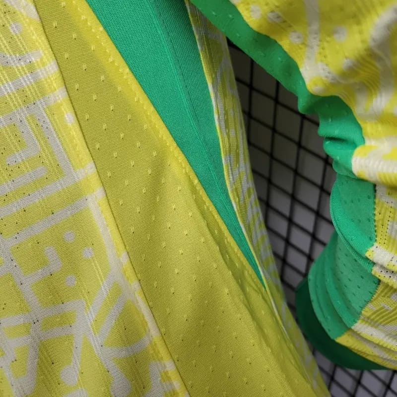 Player Edition 2024-25 Brazil Home Long Sleeve  Vini Jr ENDRICK RICHARLISON Football jersey