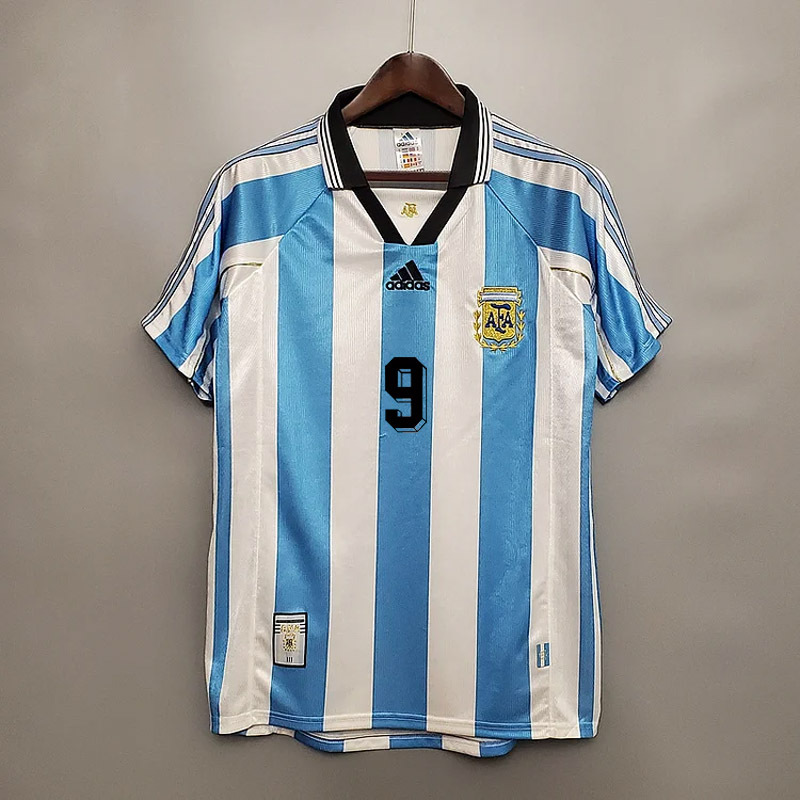 Retro Argentina 1998 home   Football jersey retro