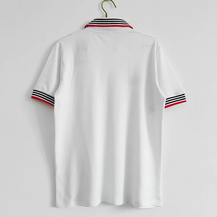 Vintage 1975-80 Manchester United Away White Football Shirt