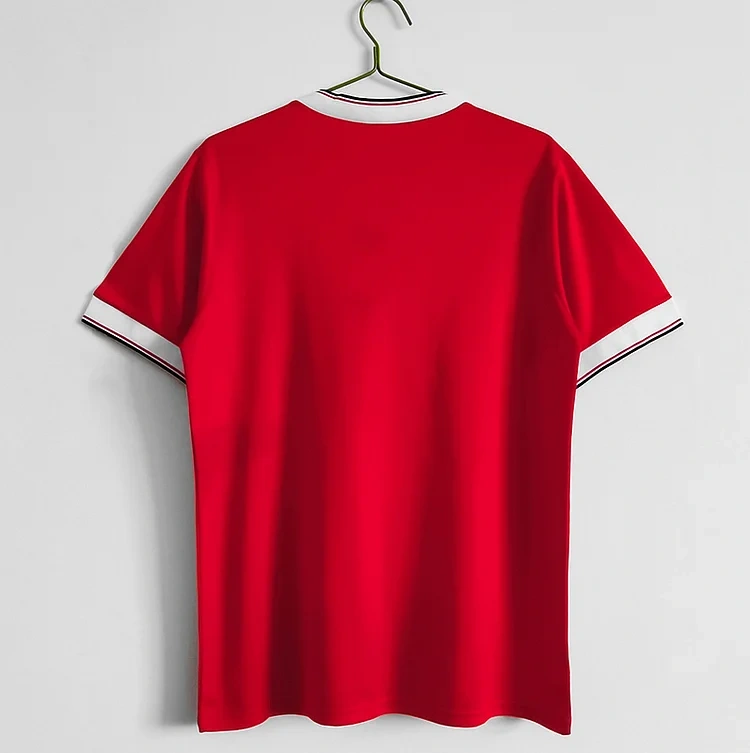 Vintage 1983 Manchester United Home Soccer Shirt Jersey