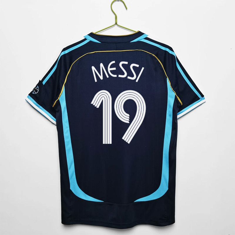 retro 2006 Argentina away retro football jersey Fan version