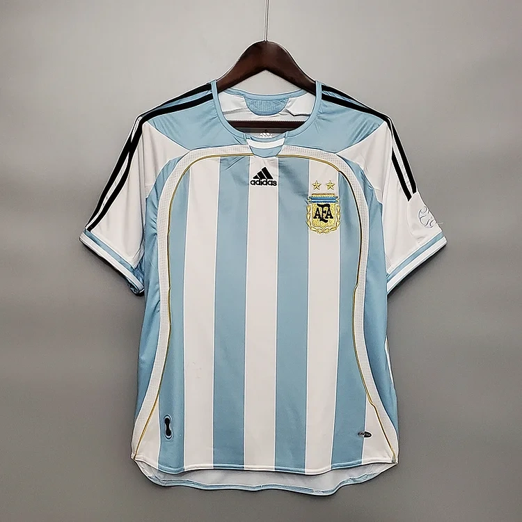 Retro 2006 Argentina home Football jersey retro