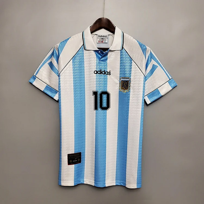 Retro Argentina 96-97 home MARADONA Football jersey retro