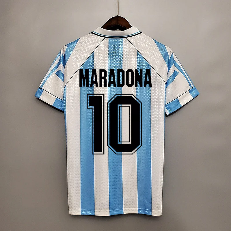 Retro Argentina 96-97 home MARADONA Football jersey retro