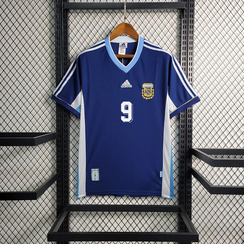 Retro 1998 Argentina away   Football jersey retro