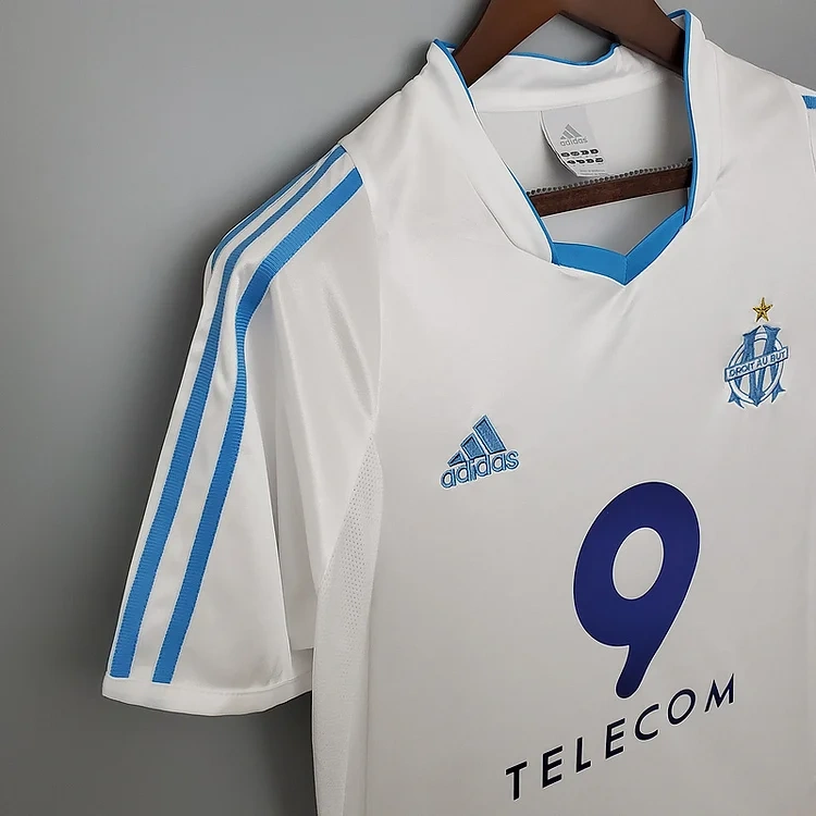 Retro 2002-03 Marseille home Football jersey retro
