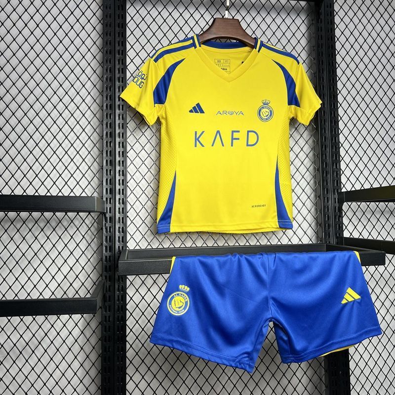 2024-25 Al-Nassr Home KIDS Football jersey