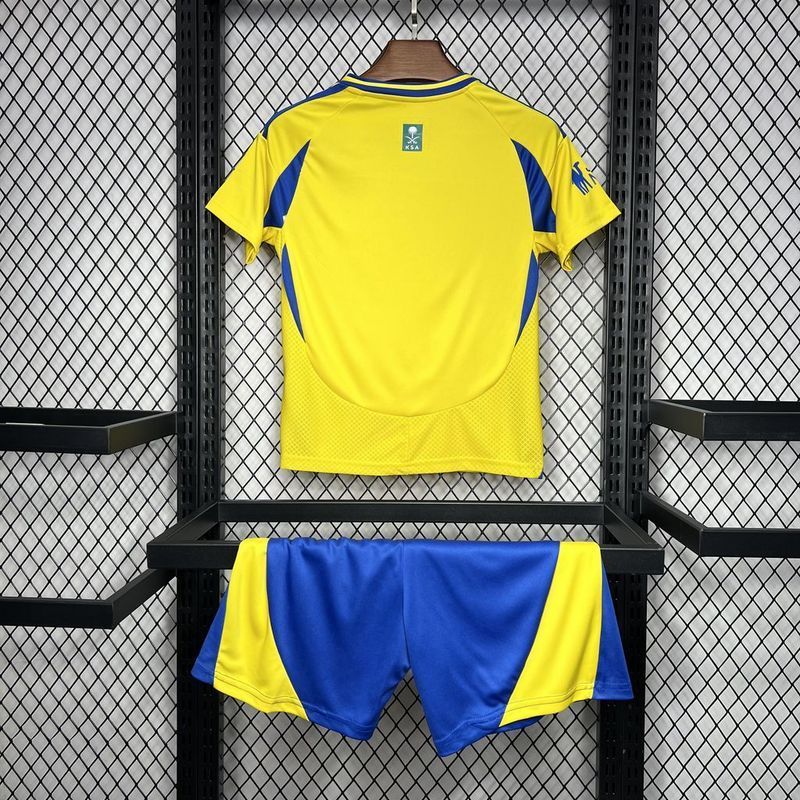2024-25 Al-Nassr Home KIDS Football jersey