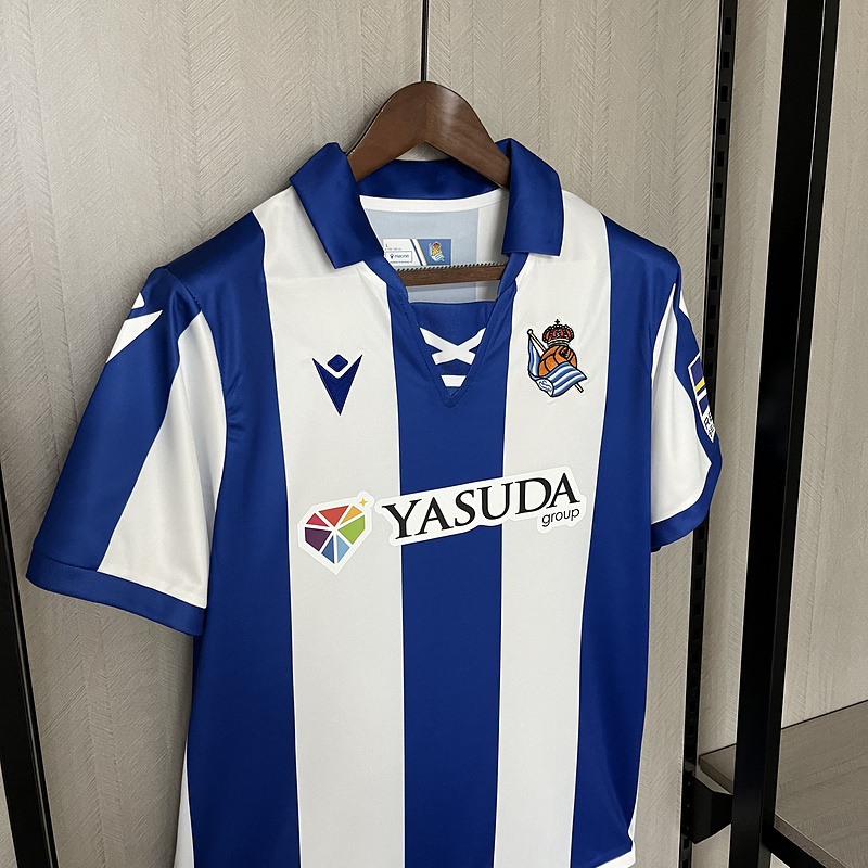 2024-25 Real Sociedad Home Football jersey