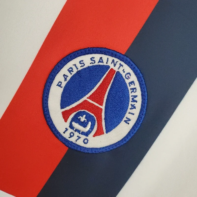 Retro PSG 2002-03 away white Football jersey retro