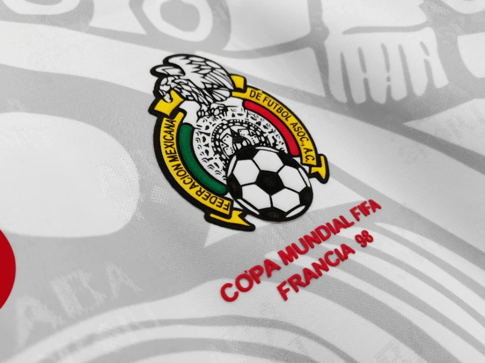 retro 1998 Mexico away retro football jersey Fan version