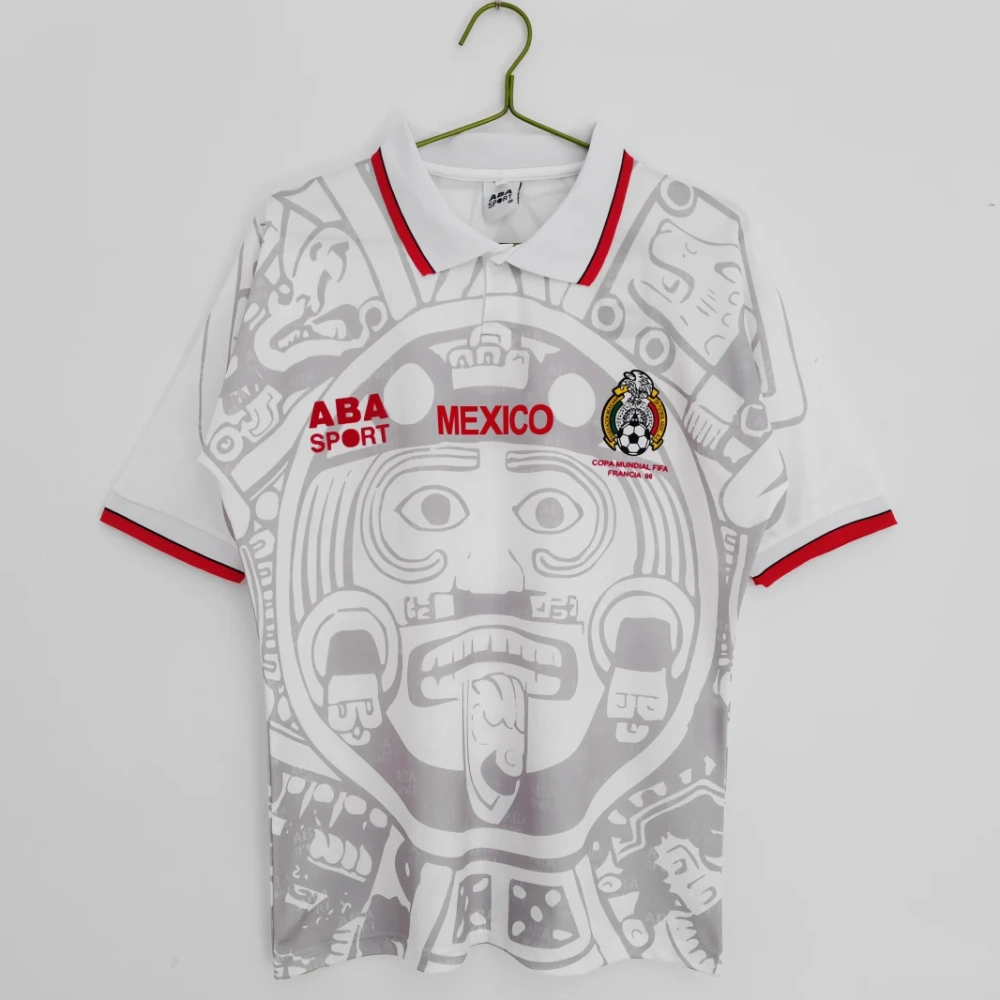 retro 1998 Mexico away retro football jersey Fan version