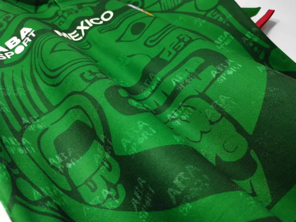 retro 1998 Mexico home retro football jersey Fan version