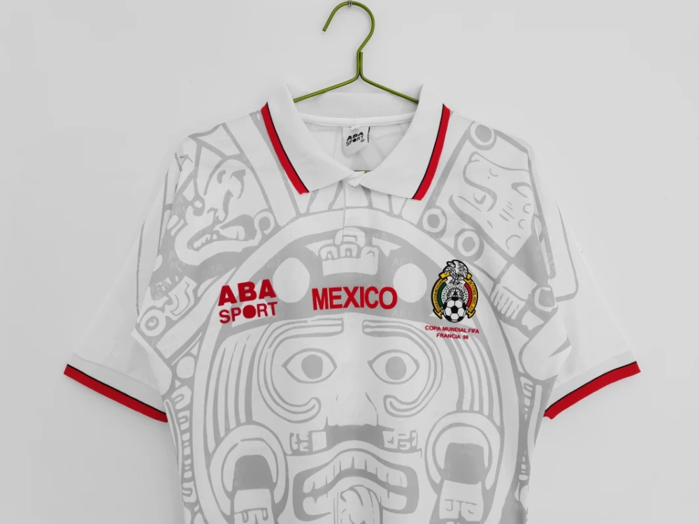 retro 1998 Mexico away retro football jersey Fan version