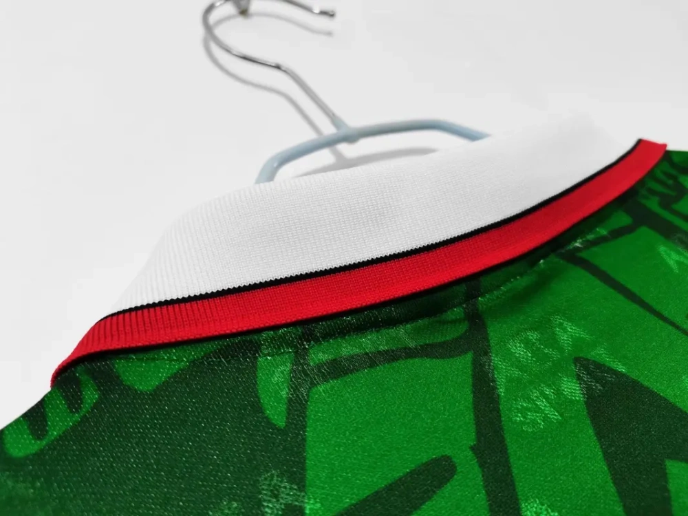 retro 1998 Mexico home retro football jersey Fan version
