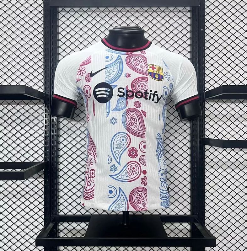 Player 2024-25 Barcelona Special Edition White Football jersey