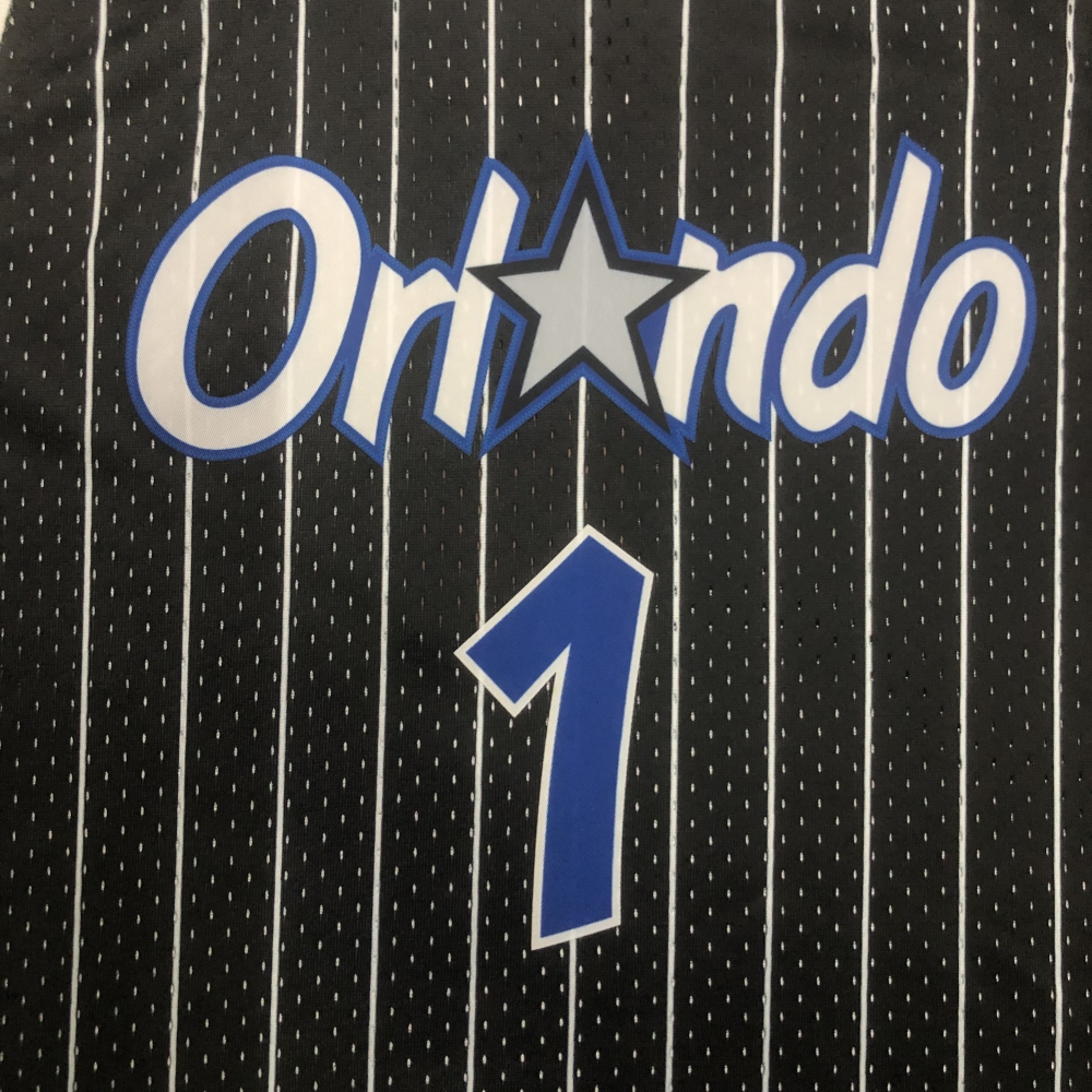 MN Women's Open Navel Vintage Jersey Orlando Magic 94-95 Season Grey 1 Hardaway