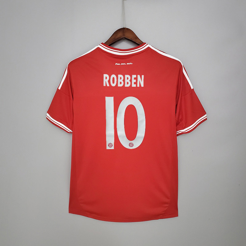 Retro Bayern Munich 13-14 Champions League home   Football jersey retro