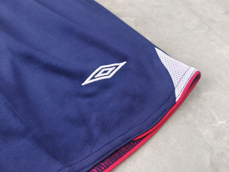 Retro 2006 shorts England home Football jersey retro