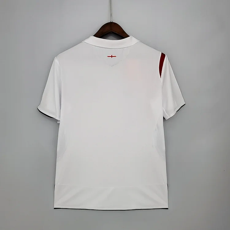 Retro 2006 England home OWEN #10 Hargreaves #16 Lampard #8 BECKHAM #7 Football jersey retro