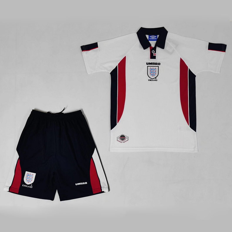Retro 2006 Kids England home OWEN #10 Hargreaves #16 Lampard #8 BECKHAM #7 Football jersey retro