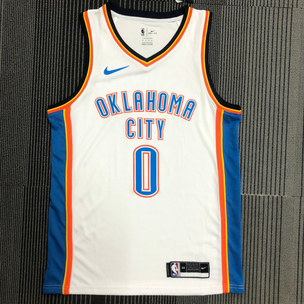Oklahoma City Thunder White 0 Westbrook
